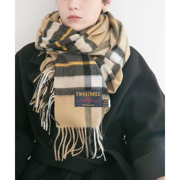 [}C]TWEED MILL Lambs wool stole/A[oT[`iURBAN RESEARCHj x[Wn̑