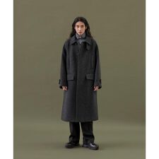ANOTHER OFFICE　Voyager Bold Balmacaan Coat