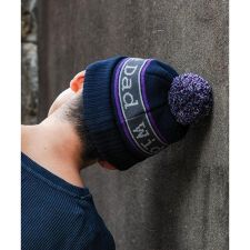 Wide Dad　Dad BONBON KNIT CAP