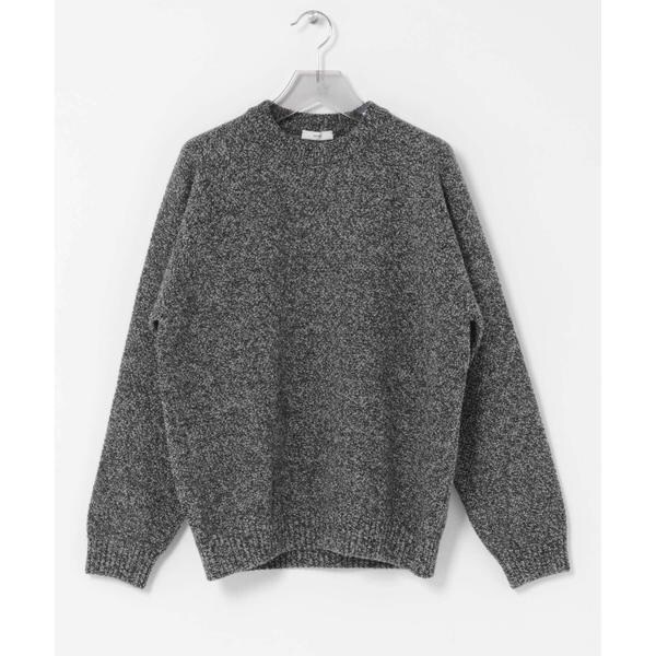 ATON / エイトン】SILTE MOULINE OVERSIZED V/N SWEATER