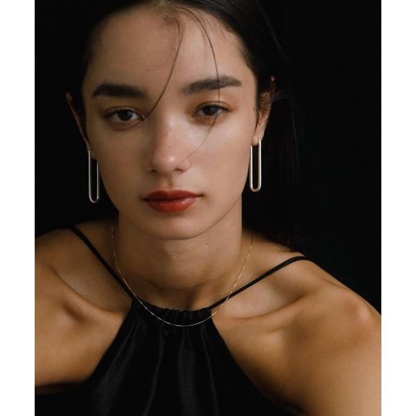 [�}���C]decor�w�f�R�[���x Oval pierce/�A�[�o�����T�[�`�iURBAN RESEARCH�j �V���o�[