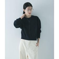 アーバンリサーチ(URBAN RESEARCH)のダブルフェイスクルーネックニット