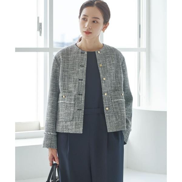 ツイードノーカラージャケット | アーバンリサーチ(URBAN RESEARCH