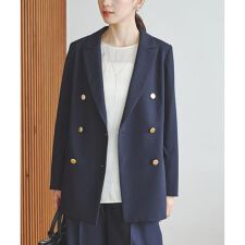 ダブルブレストブレザージャケット