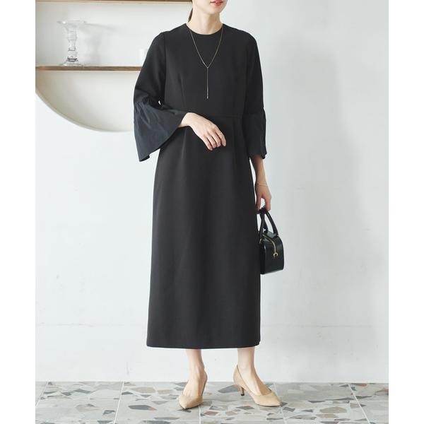 URBANRESEARCH LA MAISON　フレアスリーブワンピース フレアスリーブワンピース | アーバンリサーチ(URBAN RESEARCH