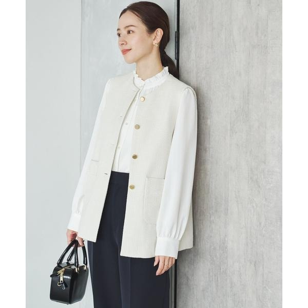 リバーノーカラーブルゾン | スローブ イエナ(SLOBE IENA) | マルイ