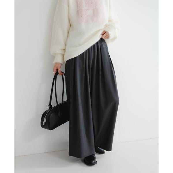 【NEW】アーバンリサーチ（URBAN RESEARCH）/ストレッチタックギャザーワイドパンツ ストレッチタックギャザーワイドパンツ | アーバンリサーチ(URBAN