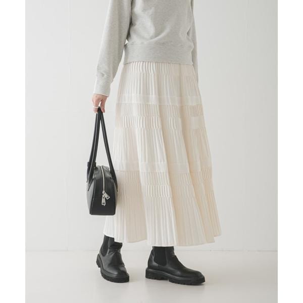 アーバンリサーチ　プリーツティアードスカート プリーツティアードスカート | アーバンリサーチ(URBAN RESEARCH