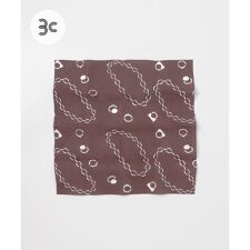 『別注』山崎菜穂子×URBAN RESEARCH　バンダナ　ブラウン