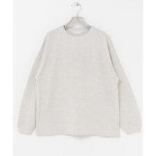 crepuscule　Co/Ra Moss Stitch Pullover
