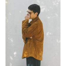 GOAT SUEDE MAC COAT