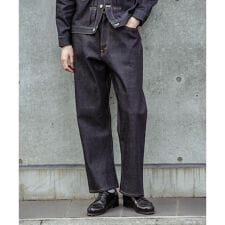 SHIOTA　スーピマDENIM PANTSバギー#JAY