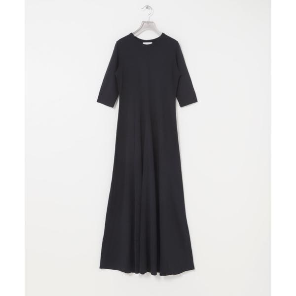 [�}���C]new basic WASHABLE WOOL FLARE ONE-PIECE/�A�[�o�����T�[�`�iURBAN RESEARCH�j �l�C�r�[