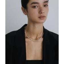 decor『デコール』　HEMATITE 4MM BALL CHOKER