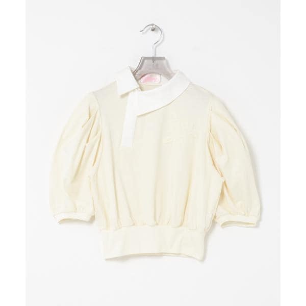 [�}���C]VIVIANO HAND EMBROIDERED RUGBY SHIRTS/�A�[�o�����T�[�`�iURBAN RESEARCH�j �z���C�g