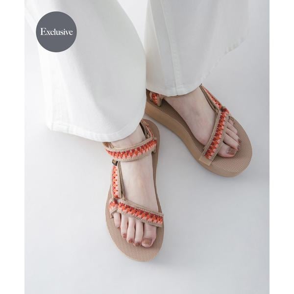 [�}���C]Teva EXCLUSIVE �t���b�g�t�H�[�� ���j�o�[�T�� �e�b�Z��/�A�[�o�����T�[�`�iURBAN RESEARCH�j �x�[�W���n���̑�
