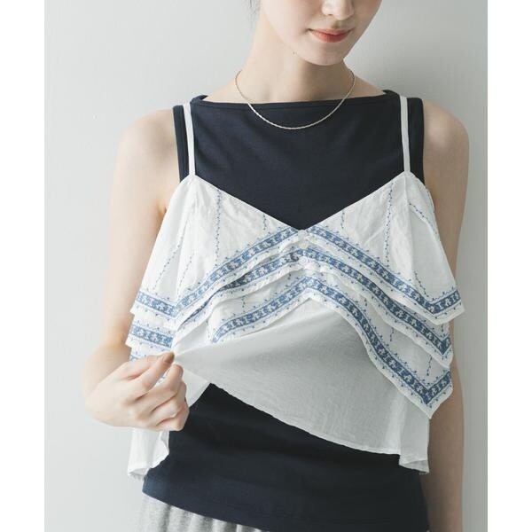crinkle crinkle crinkle HANDKERCHIEF CAMISOLE | アーバンリサーチ