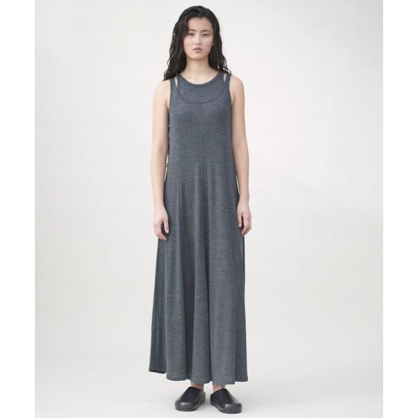 [�}���C]new basic WASHABLE WOOL SQUARE ONE-PIECE/�A�[�o�����T�[�`�iURBAN RESEARCH�j �`���R�[���O���[