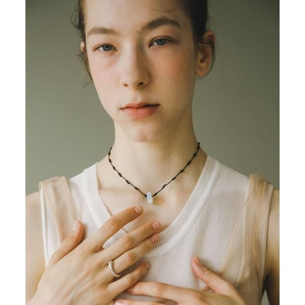 [�}���C]decor�w�f�R�[���x TIE CODE NECKLACE/�A�[�o�����T�[�`�iURBAN RESEARCH�j �u���b�N
