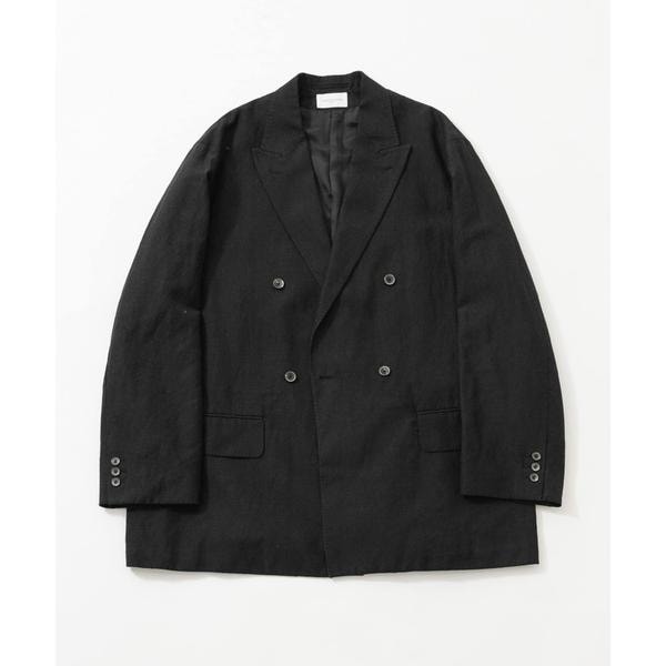 new basic WOOL LINEN DOUBLE JACKET | アーバンリサーチ(URBAN