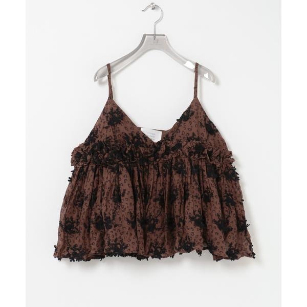 crinkle crinkle crinkle アーバンリサーチ　キャミソール crinkle crinkle crinkle LEOPARD CAMI | アーバンリサーチ(URBAN