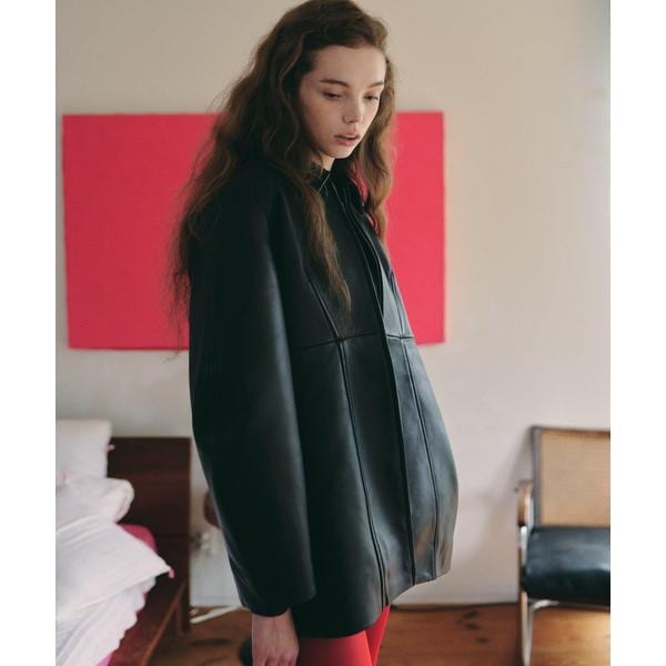 Teya Fold Leather Jacket | アーバンリサーチ(URBAN RESEARCH
