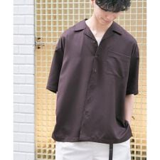 アーバンリサーチ ドアーズ(URBAN RESEARCH DOORS)のFORK&SPOON　COOL FIBERオープンカラーシャツ