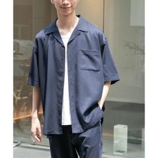 アーバンリサーチ ドアーズ(URBAN RESEARCH DOORS)のFORK&SPOON　COOL FIBERオープンカラーシャツ