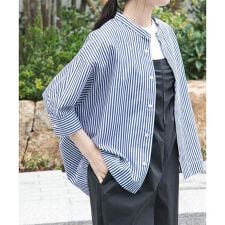 アーバンリサーチ ドアーズ(URBAN RESEARCH DOORS)のFORK&SPOON　ギボシコクーンショートスリーブシャツ