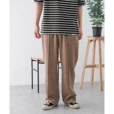 FORK&SPOON　ヘンプ混カットソーパンツ