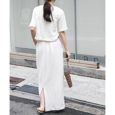 アーバンリサーチ ドアーズ(URBAN RESEARCH DOORS)のFORK&SPOON　バックレイヤードカットソーワンピース