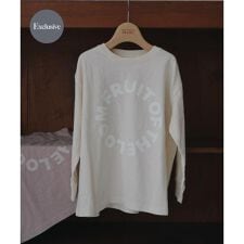 『別注』FRUIT OF THE LOOM×DOORS　サークルロゴ長袖Tシャツ(KIDS)