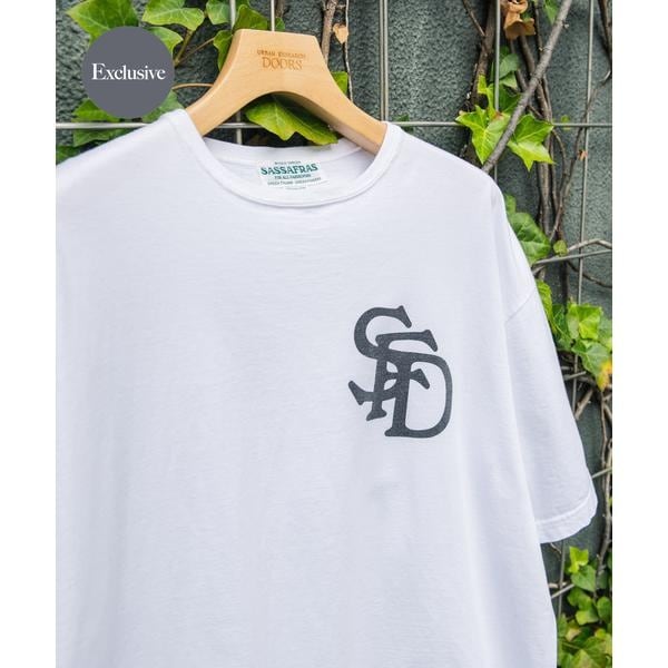 [�}���C]�w�ʒ��xSASSAFRAS SFD Logo T-shirts 1/2/�A�[�o�����T�[�` �h�A�[�Y�iURBAN RESEARCH DOORS�j �z���C�g
