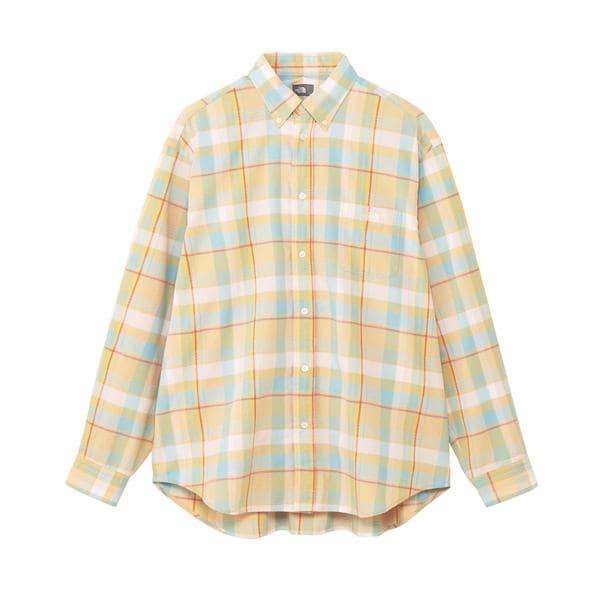 [}C]THE NORTH FACE Long-Sleeve Madras Shirts/A[oT[` hA[YiURBAN RESEARCH DOORSj zCgn̑