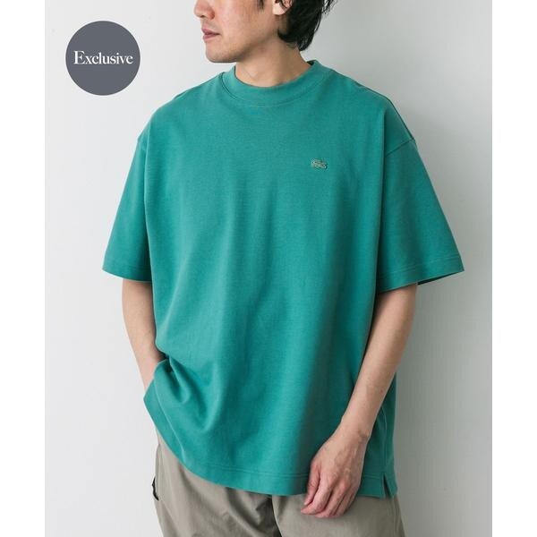 【新品】LACOSTE ラコステ別注アーバンリサーチ moss stitch T 別注』LACOSTE×DOORS moss stitch ShortSleeve T-shirts | アーバン