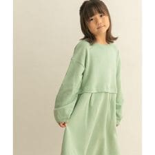 裏毛セットアップ風ワンピース(KIDS)