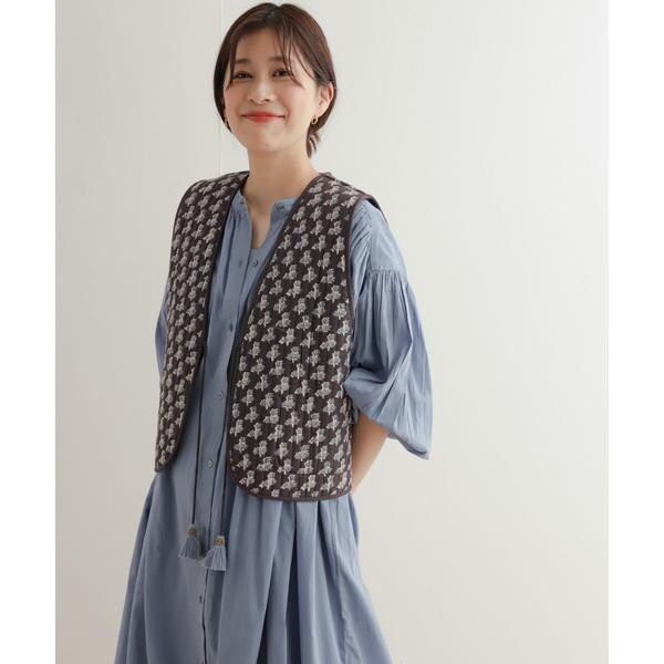 コットンリバーシブルキルティングベスト | アーバンリサーチ