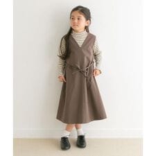 『親子リンク』『UR TECH』ツイルジャンパースカート(KIDS)