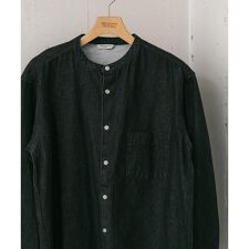 アーバンリサーチ ドアーズ(URBAN RESEARCH DOORS)のデニムバンドカラーシャツ