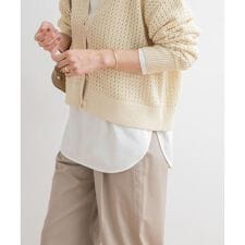 USAコットンラウンドヘムカットソー