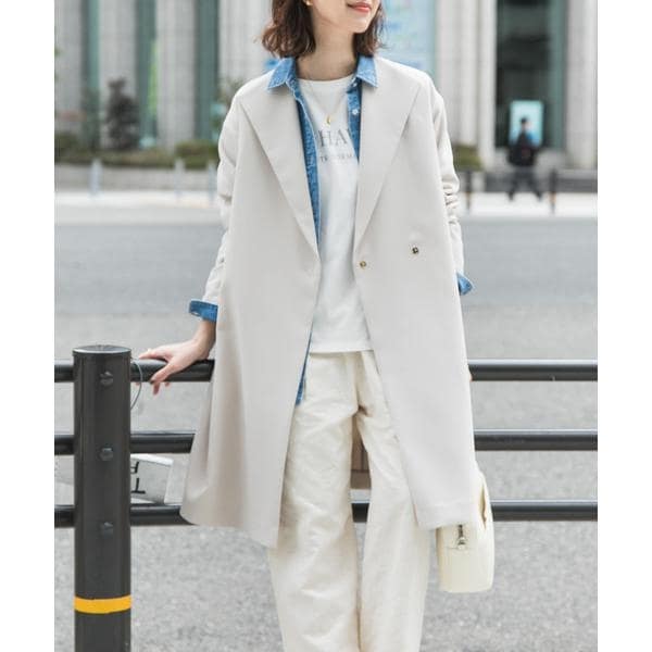 URBAN RESEARCH DOORS ダブルクロスガウンコート　コート ダブルクロスガウンコート | アーバンリサーチ ドアーズ(URBAN