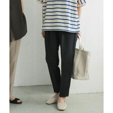 『3サイズ展開』ストレッチテーパードイージーパンツ