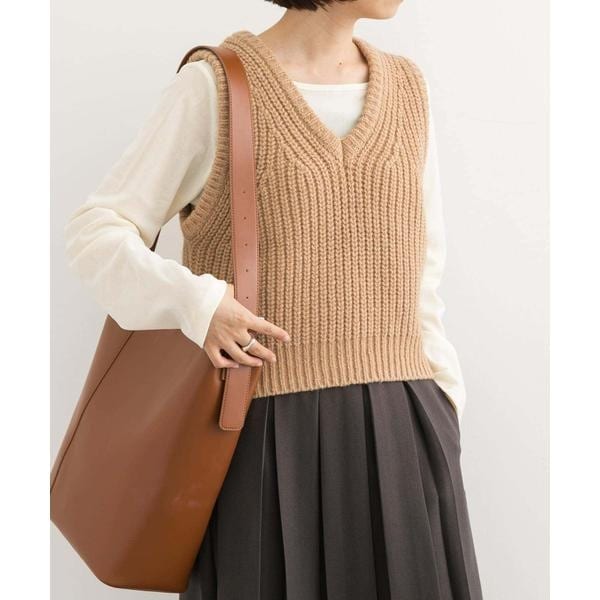 リネンライクVネックベスト | アーバンリサーチ ドアーズ(URBAN