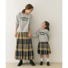 アーバンリサーチ ドアーズ(URBAN RESEARCH DOORS)の『親子リンク』カラーチェックスカート(KIDS)
