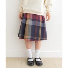 アーバンリサーチ ドアーズ(URBAN RESEARCH DOORS)の『親子リンク』カラーチェックスカート(KIDS)