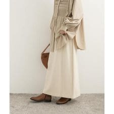 ダンボールニットストレートスカート