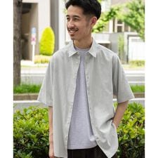 アーバンリサーチ ドアーズ(URBAN RESEARCH DOORS)のヘンプコットン レギュラーカラーシャツ