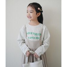 『WEB/一部店舗限定サイズ』ロゴプリントロングTシャツ(KIDS)