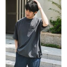 『吸水速乾/UVカット/防シワ』ダブルクロス ストレッチプルオーバー