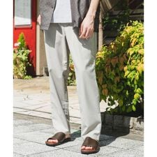 『速乾/接触冷感/イージーケア』ウールライクイージートラウザー